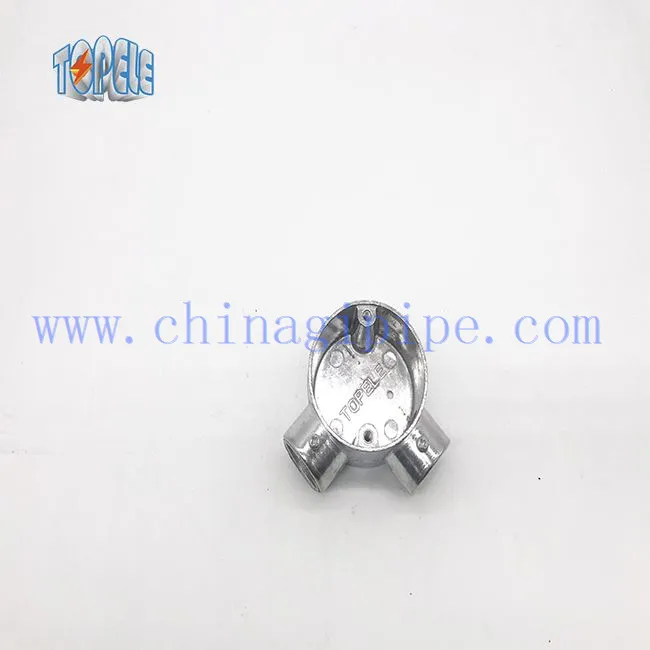 Ongl Way BS 4568/BS 31 cylchran alwminiwm blwch