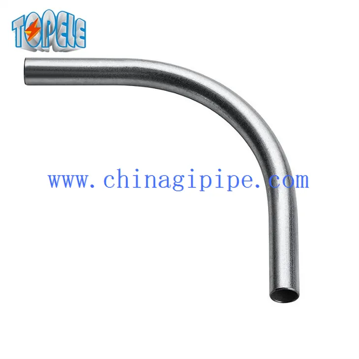 Emt Conduit Elbow Cywasgu Galfanedig