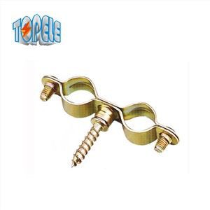 Clamp Pibell Dwbl M7 Gyda Sgriw Ar gyfer Clampiau Pren